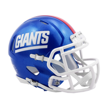 New York Giants Color Rush Speed Riddell Mini Football Helmet