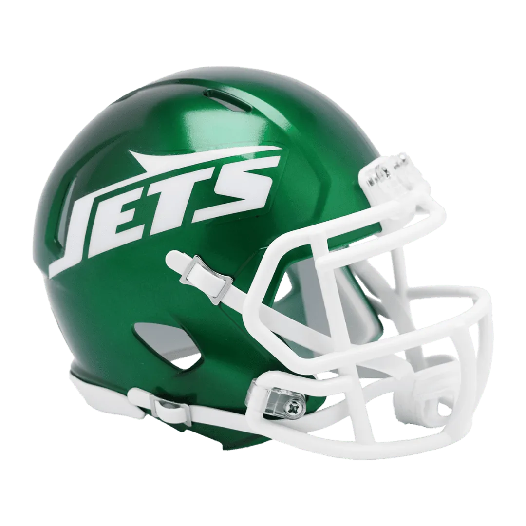 New York Jets Speed Riddell Mini Football Helmet