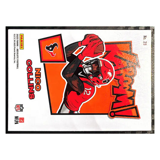 Nico Collins 2025 Panini Absolute Kaboom! Card #28