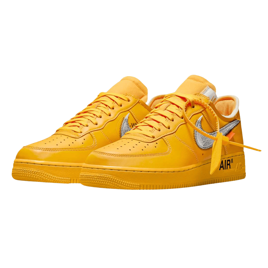 Nike Air Force 1 Off-White ICA University Gold