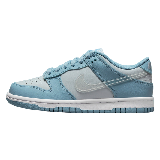Nike Dunk Low "Clear Blue Swoosh" (GS)