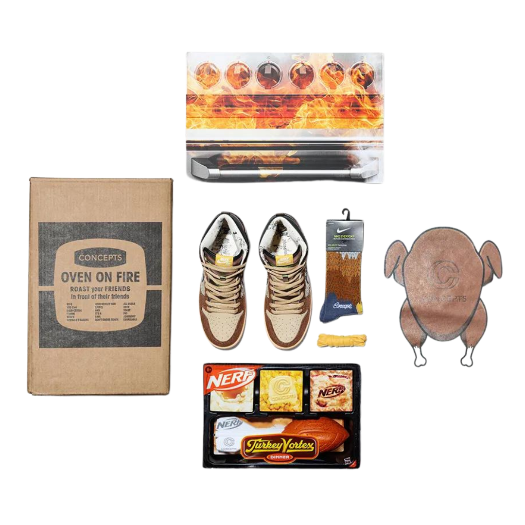 Nike SB Dunk High Concepts Turdunken - Special Box