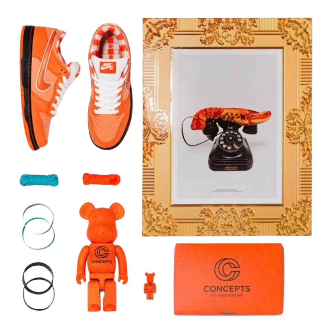 Nike SB Dunk Low Concepts Orange Lobster SPECIAL BOX