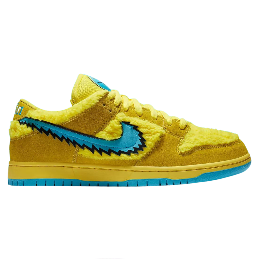 Nike SB Dunk Low Grateful Dead Bears Opti Yellow