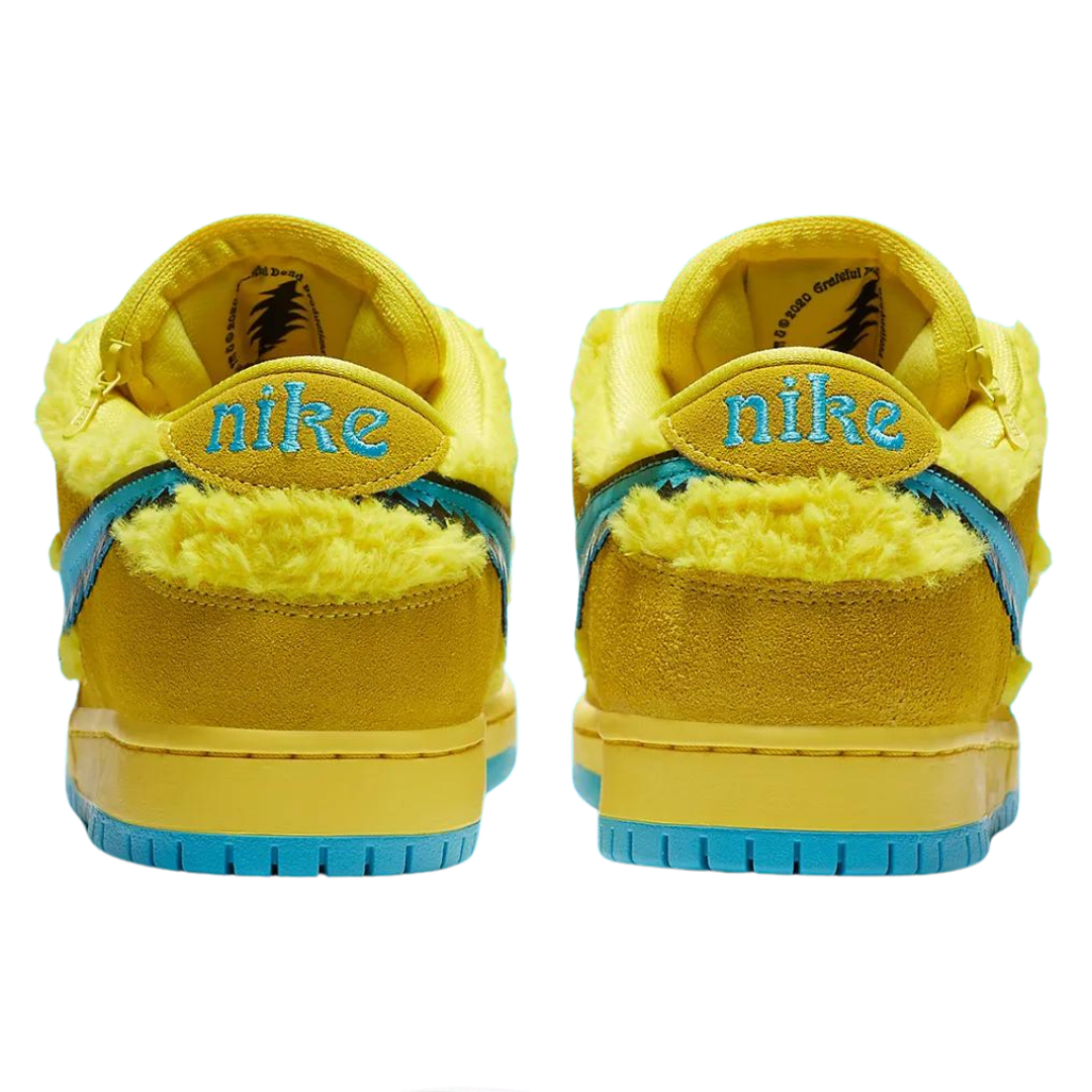 Nike SB Dunk Low Grateful Dead Bears Opti Yellow
