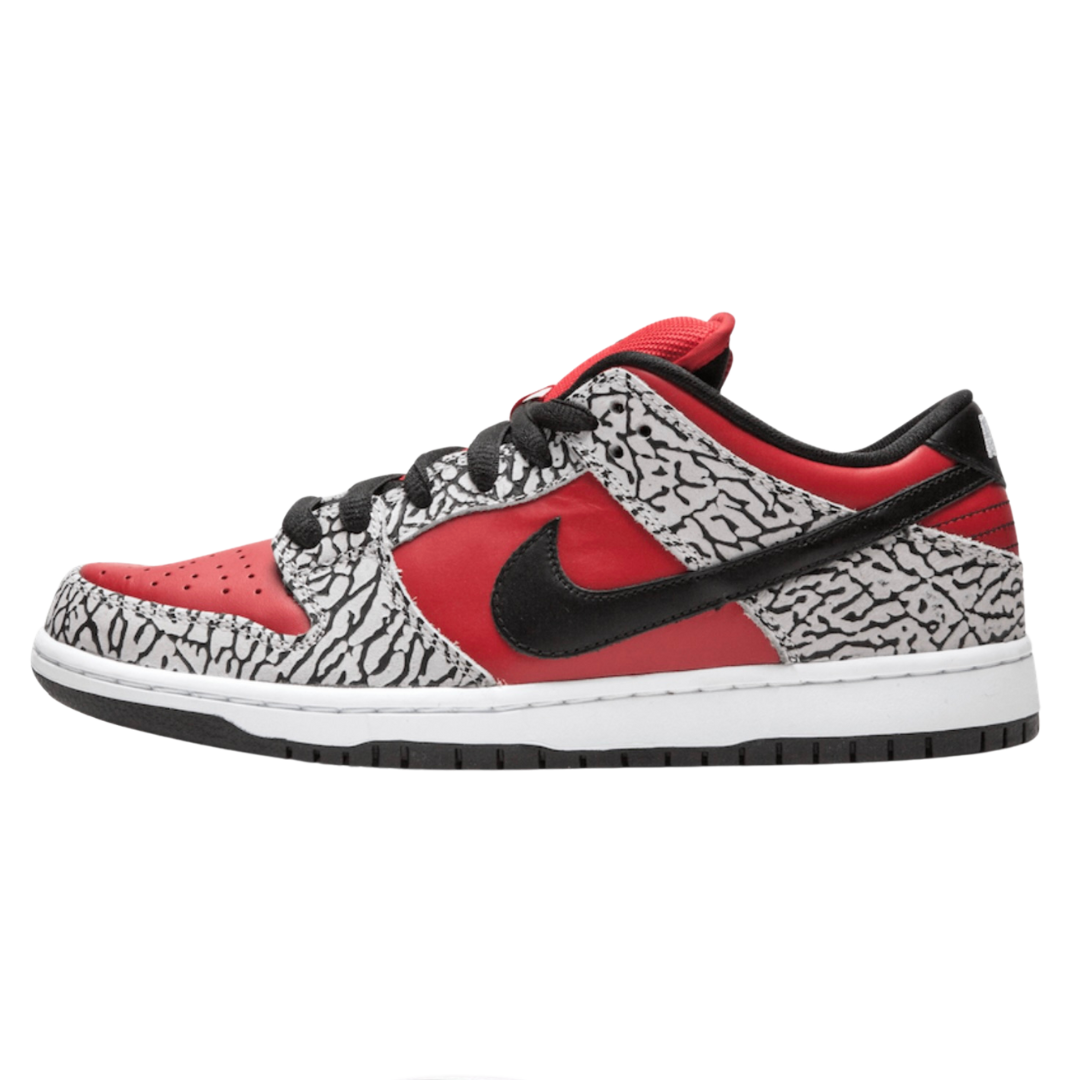 Nike SB Dunk Low Supreme Red Cement 2012