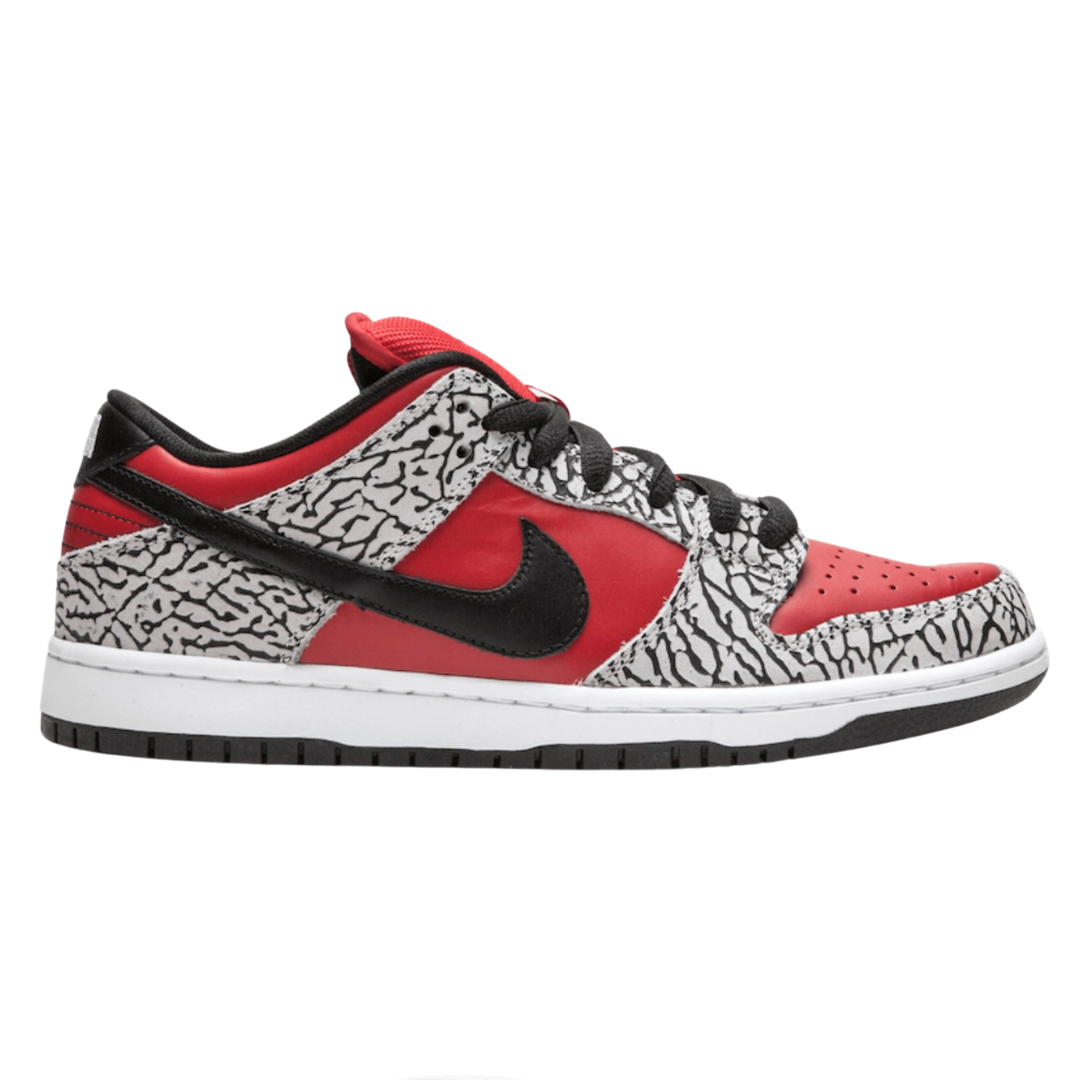 Nike SB Dunk Low Supreme Red Cement 2012