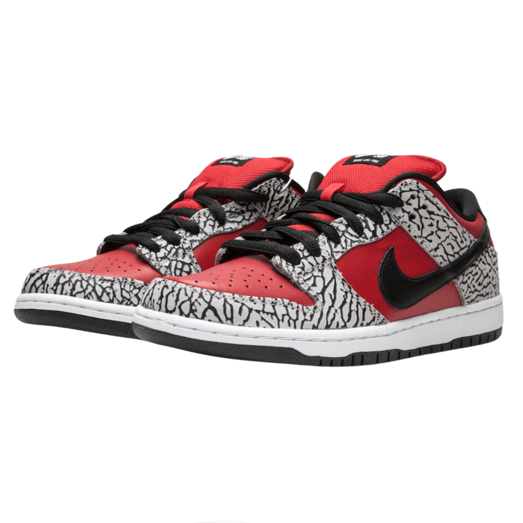Nike SB Dunk Low Supreme Red Cement 2012