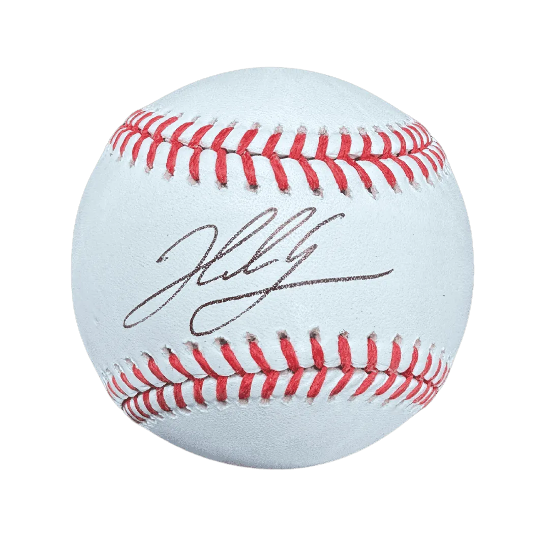 Nolan Gorman St Louis Cardinals Autographed Official Major League Baseball - MLB COA Black