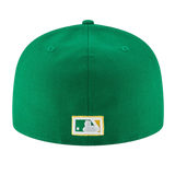 Oakland Athletics Cooperstown Collection Wool New Era Green 59FIFTY Fitted Hat