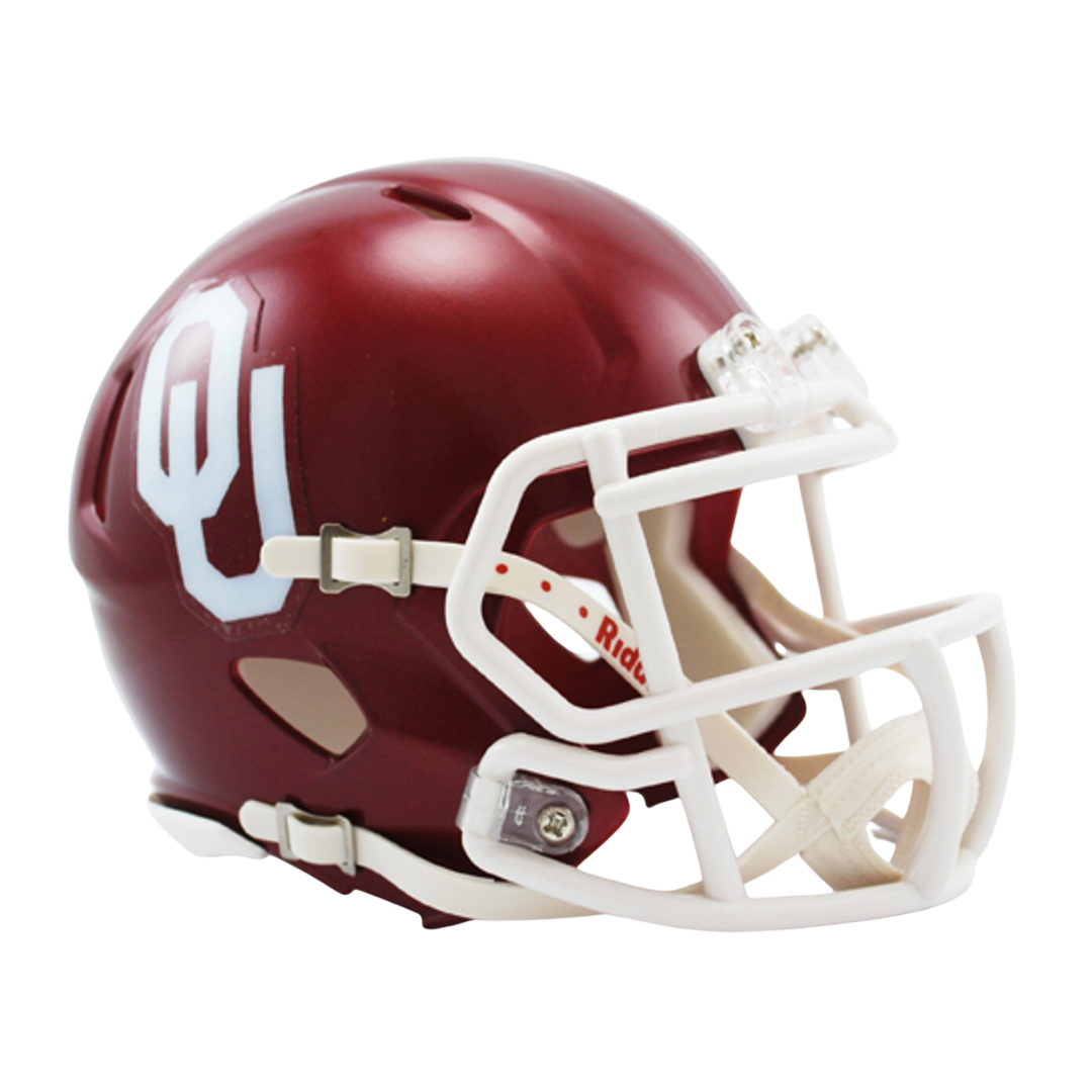 Oklahoma Sooners Speed Riddell Mini Football Helmet