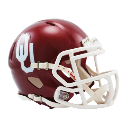 Oklahoma Sooners Speed Riddell Mini Football Helmet