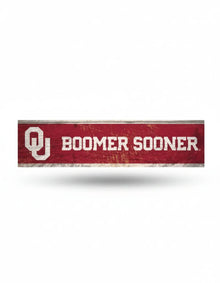 Oklahoma Sooners Wooden Magnet 1.5" x 6"