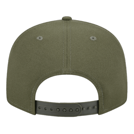 Atlanta Braves Color Pack New Era 9FIFTY Olive Green Adjustable Snapback Hat