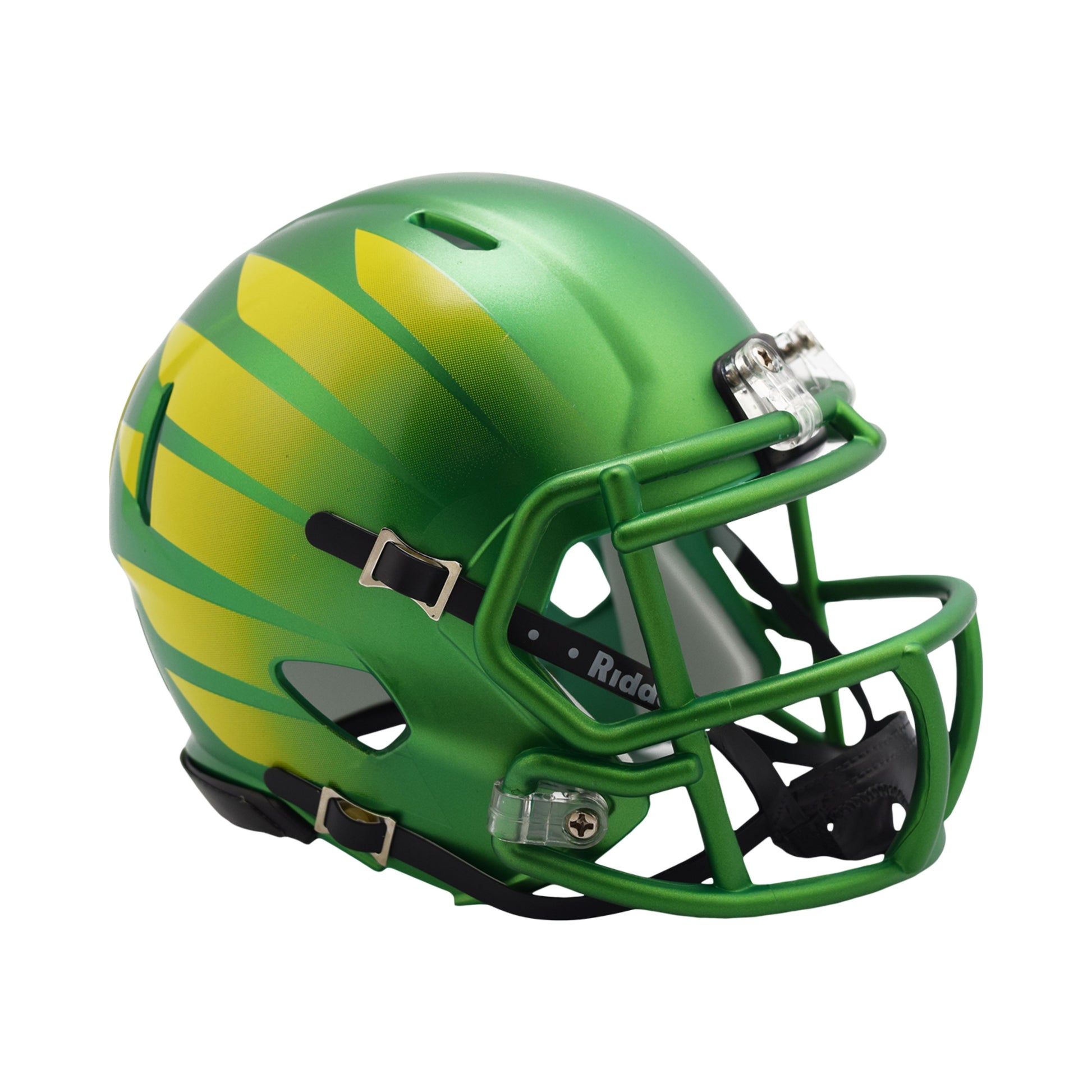 Oregon Ducks Apple Green with Wing Speed Riddell Mini Football Helmet
