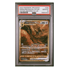 Origin Forme Dialga VSTAR PSA 10 2024 Pokemon Japanese Sword & Shield VSTAR Universe Full Art Card #260