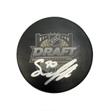 Oskar Sundqvist St Louis Blues Autographed 2012 NHL Draft Puck - JSA COA