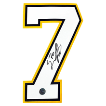 Oskar Sundqvist St Louis Blues Autographed White/ Yellow Loose Jersey #7 - Fan Cave COA