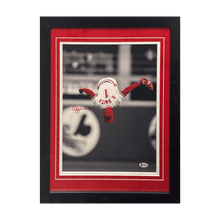 Ozzie Smith St Louis Cardinals Autographed Framed 11x14 Photo - Beckett COA