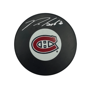 PK Subban Montreal Canadians Autographed Logo Puck - Frozen Pond COA