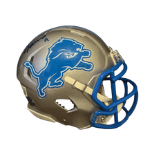 **PRICE Jameson Williams Detroit Lions Autographed Mini 2024 Speed Helmet - Beckett COA