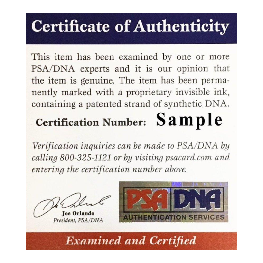 Emmitt Smith Dallas Cowboys Autographed Framed 16x20 - PSA DNA COA