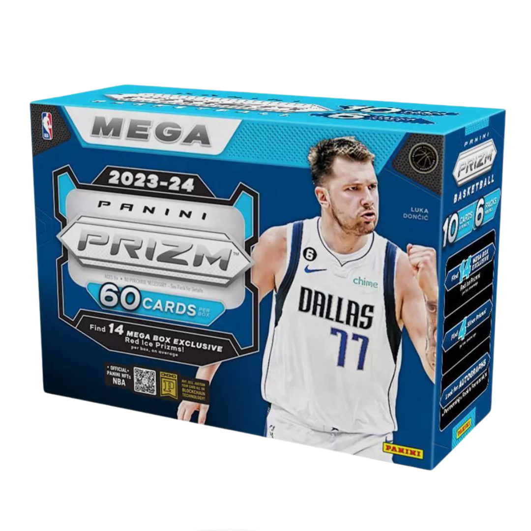 2023-24 Panini NBA Prizm Basketball Trading Card Mega Box
