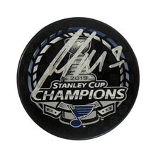 Pat Maroon St Louis Blues Autographed 2019 Stanley Cup Champions Puck - JSA COA