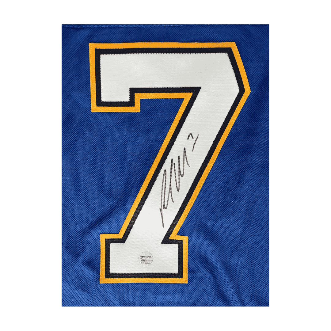Pat Maroon St Louis Blues Autographed Adidas Home Jersey - Fan Cave COA