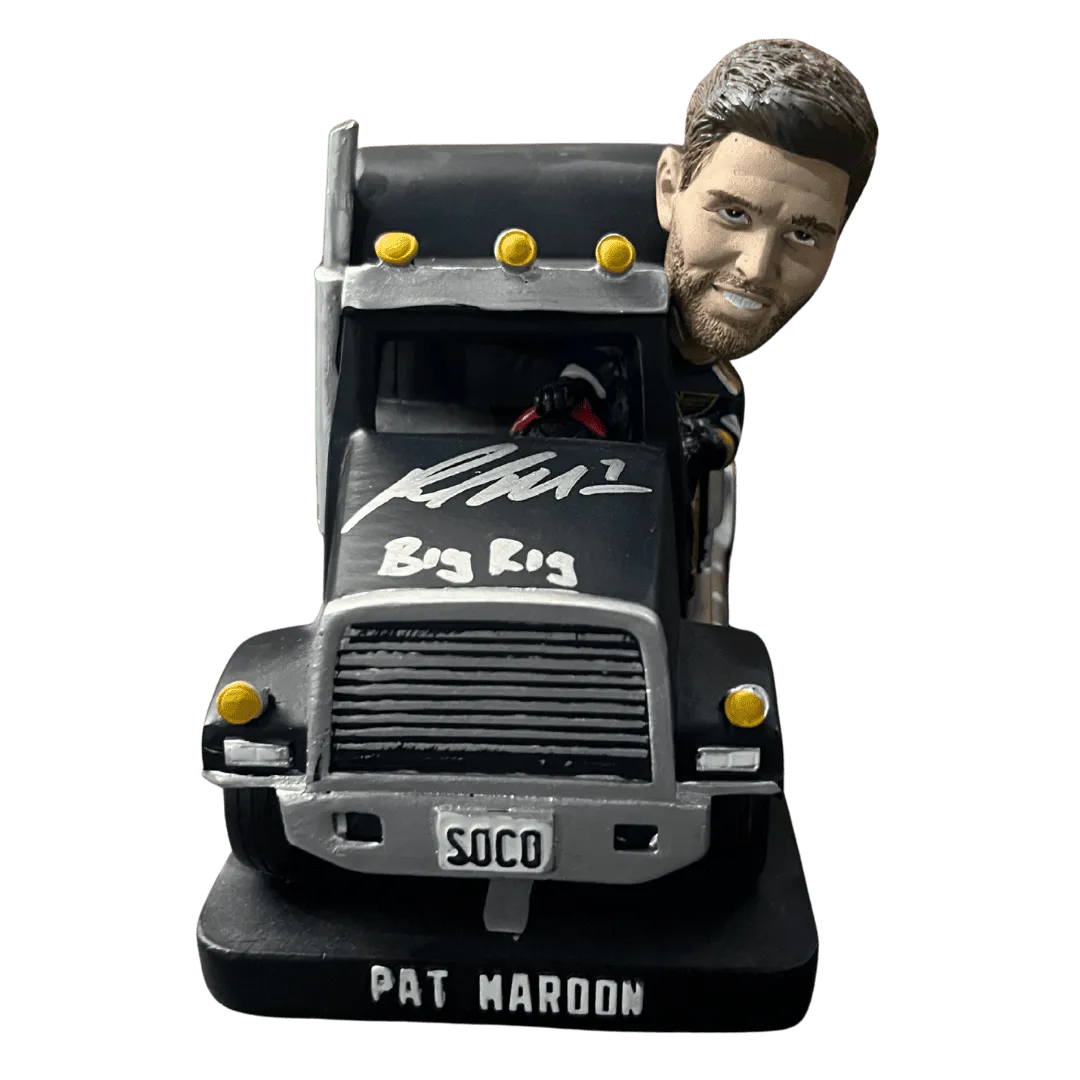 Pat Maroon St Louis Blues Autographed SGA Bobblehead with Inscription - JSA COA