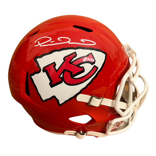 Patrick Mahomes Kansas City Chiefs Autographed Full Size Speed Replica Helmet - Beckett COA