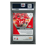 Patrick Mahomes PSA 10 2020 Panini Mosaic No Huddle Silver Card #1