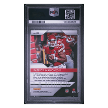 Patrick Mahomes PSA 9 2018 Panini Prizm Card #102