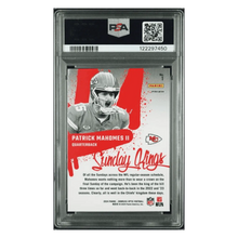 Patrick Mahomes PSA 9 2024 Panini Donruss Optic Sunday Kings Card #1