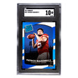 Patrick Mahomes SGC 10 2017 Panini Donruss Rated Rookie Card #327