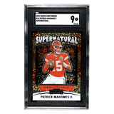Patrick Mahomes SGC 9 2023 Panini Contenders Supernatural Card #10