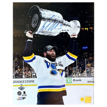 Patrick Maroon St Louis Blues Autographed Stanley Cup 16x20 Photo - Fan Cave COA