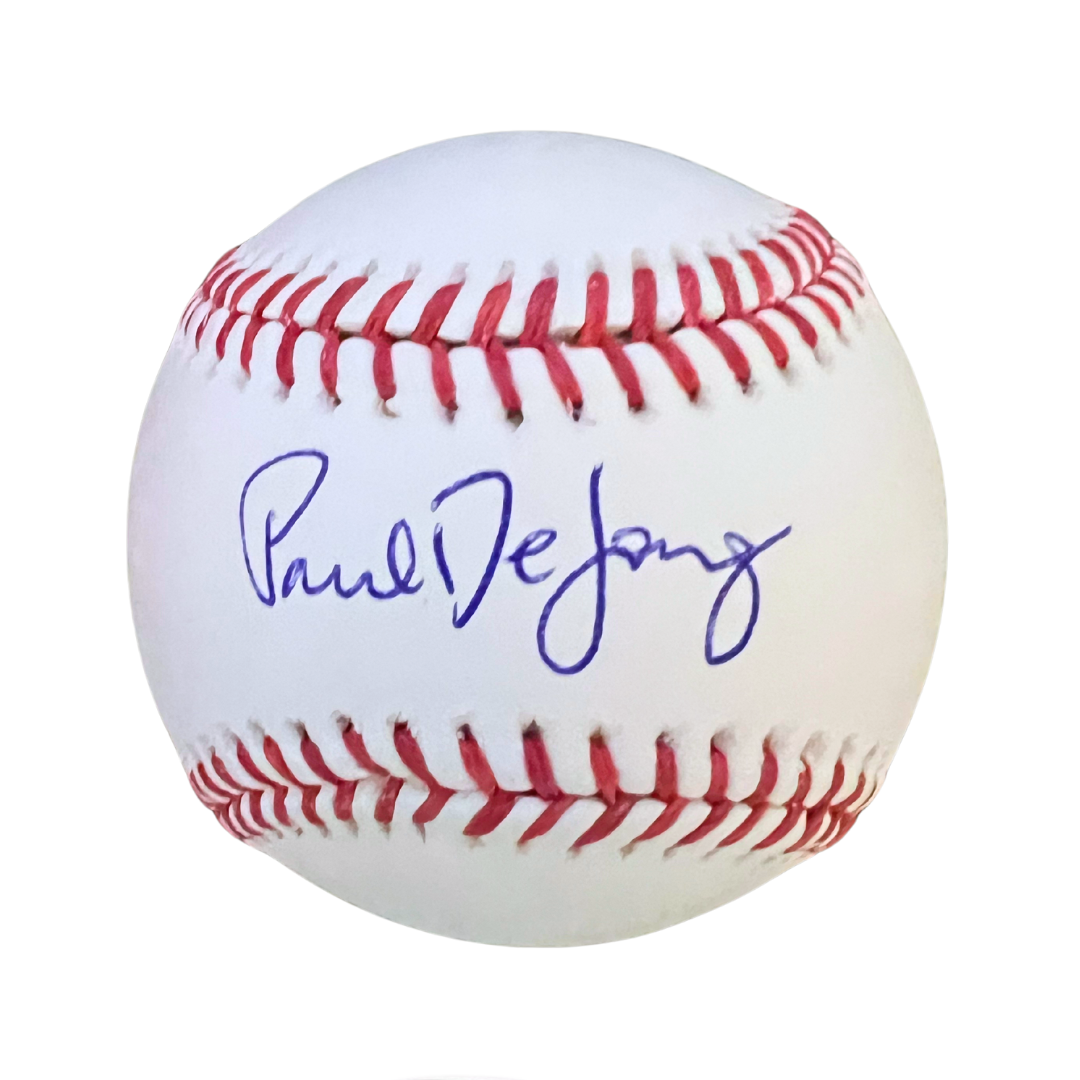 Paul DeJong Kansas City Royals Autographed Baseball - MLB COA