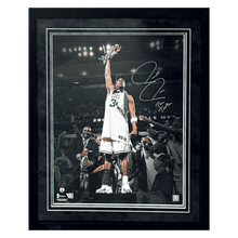 Paul Pierce Boston Celtics Autographed Framed 16x20 Photo with Inscription - Fanatics COA