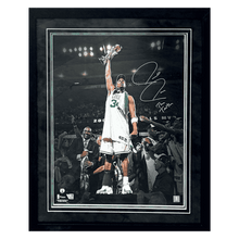Paul Pierce Boston Celtics Autographed Framed 16x20 Photo with Inscription - Fanatics COA