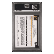 Paul Skenes PSA 9 2025 Topps Blue Rainbow Foil #d/ 150 Card #98