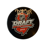 
Pavel Buchnevich St Louis Blues Autographed 2013 NHL Draft Puck - JSA COA — Front