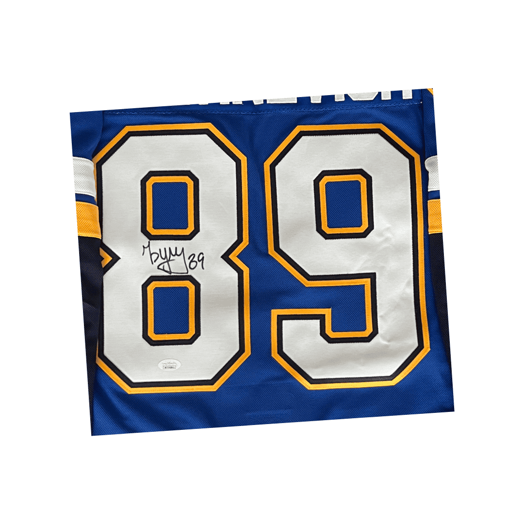 Pavel Buchnevich St Louis Blues Autographed Adidas Home Jersey - JSA COA