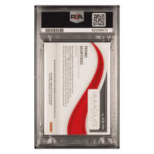 Pedro Martinez PSA 9 2023 Panini Immaculate Collection Clear Signature Materials Card #ICB-PM