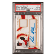 Pedro Martinez PSA 9 2023 Panini Immaculate Collection Clear Signature Materials Card #ICB-PM
