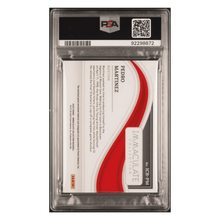 Pedro Martinez PSA 9 2023 Panini Immaculate Collection Clear Signature Materials #d/ 5 Card #ICB-PM