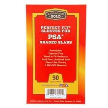 Perfect Fit Sleeves for PSA Graded  Slabs - 50 Count