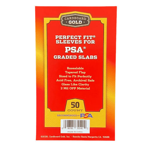 Perfect Fit Sleeves for PSA Graded  Slabs - 50 Count