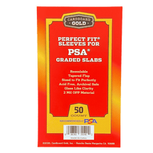 Perfect Fit Sleeves for PSA Graded  Slabs - 50 Count