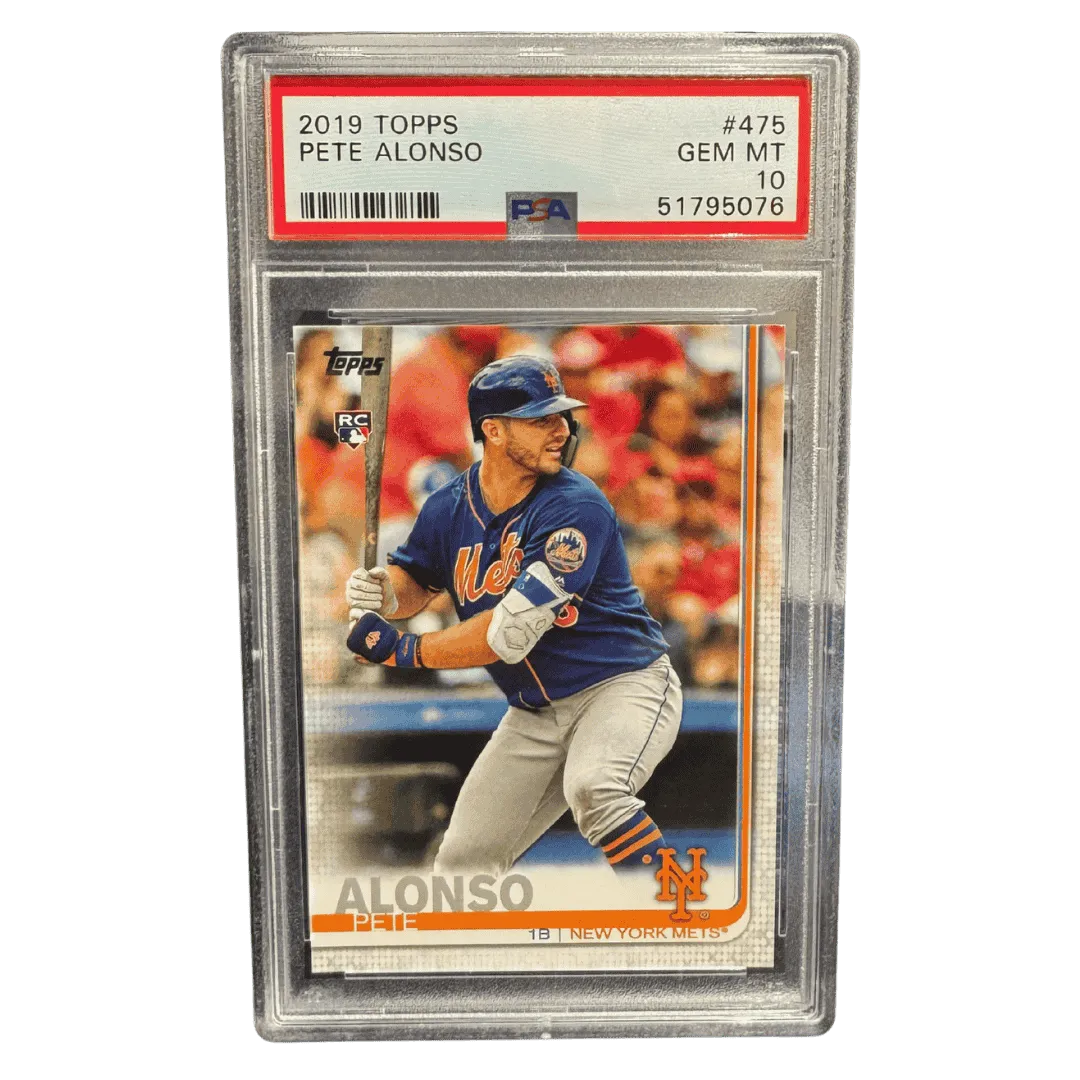 Pete Alonso PSA 10 2019 Topps Rookie RC Card #475
